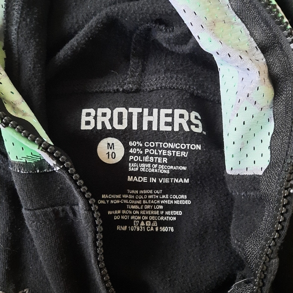 Skeleton Zip Up Sweater - Picture 3 of 4